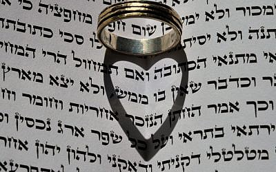 An illustration of a wedding ring. (photo credit: Shay Levy/Flash 90)