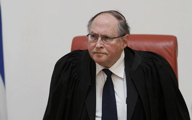 Supreme Court Justice Elyakim Rubinstein (photo credit: Uri Lenz/Flash90)