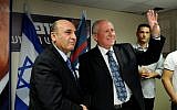 And then there were two.  Avi Dichter drops out of the Kadima primary (photo credit: Yossi Zeliger/ Flash 90)