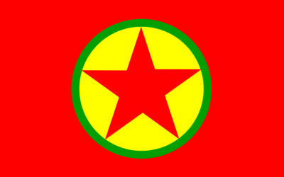 The PKK flag.