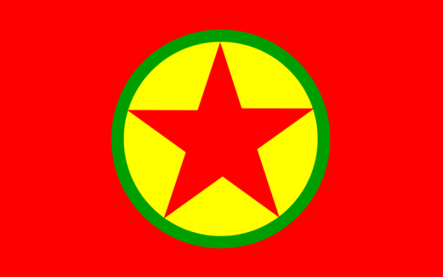 The PKK flag.
