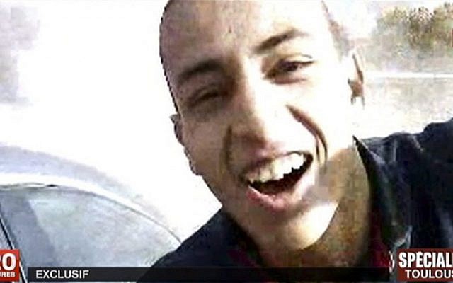 Toulouse terrorist Mohamed Merah (AP/France 2)