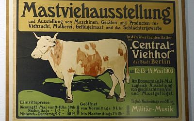 A poster from Hans Sachs' Poster Collection is exhibited at the German Historical Museum in Berlin. (photo credit: AP/Markus Schreiber, File) A poster from Hans Sachs' Poster Collection is exhibited at the German Historical Museum in Berlin. (photo credit: AP/Markus Schreiber, File)