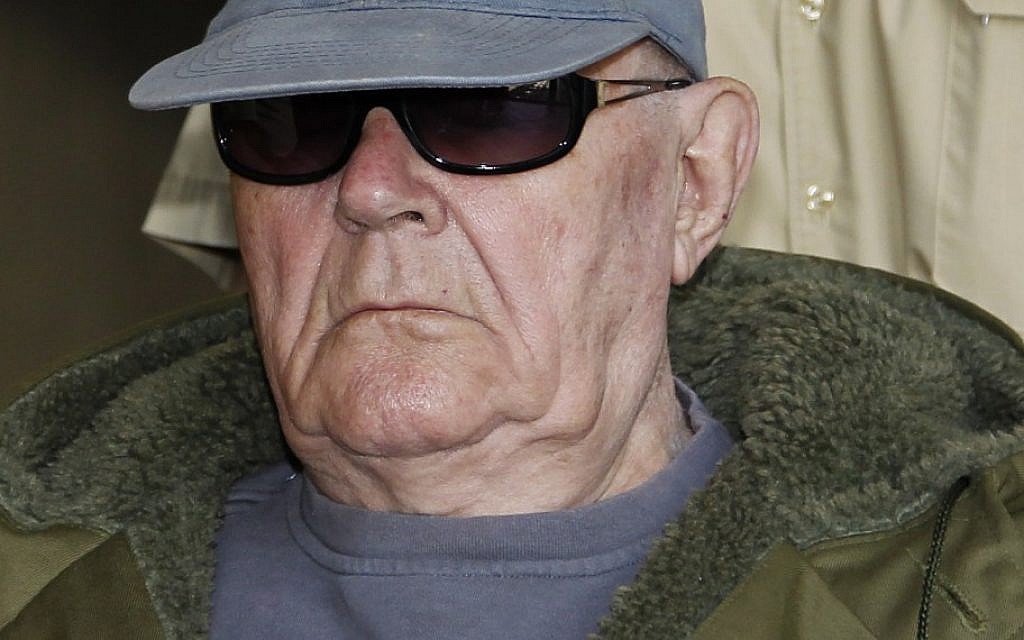 John Demjanjuk in Munich, May 2011. (AP/Matthias Schrader)