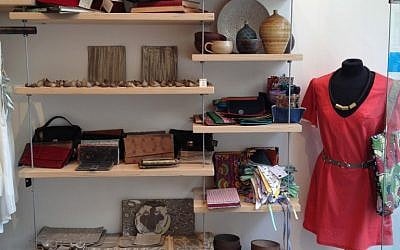 Collect, a Tel Aviv fashion cooperative (photo credit: Michal Shmulovich/Times of Israel)