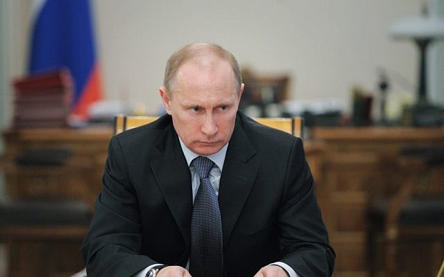 Russian President Vladimir Putin (photo credit: AP/RIA Novosti/Alexei Druzhinin/Government Press Service/File) Russian President Vladimir Putin (photo credit: AP/RIA Novosti/Alexei Druzhinin/Government Press Service/File)