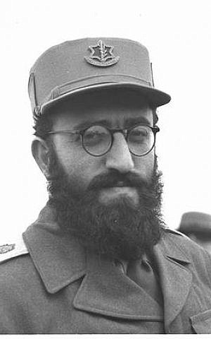 'A positive and sympathetic' approach to conversion. Rabbi Shlomo Goren as a young IDF officer (photo credit: Pinn Hans) 'A positive and sympathetic' approach to conversion. Rabbi Shlomo Goren as a young IDF officer (photo credit: Pinn Hans)