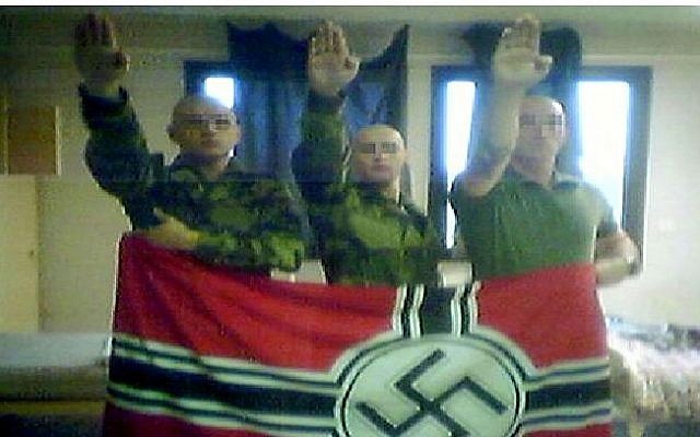 Illustrative image of neo-Nazis. Illustrative image of neo-Nazis.