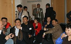 Members of a Chinese delegation on an economic mission to Israel in Tel Aviv, July 31, 2012 (Courtesy)