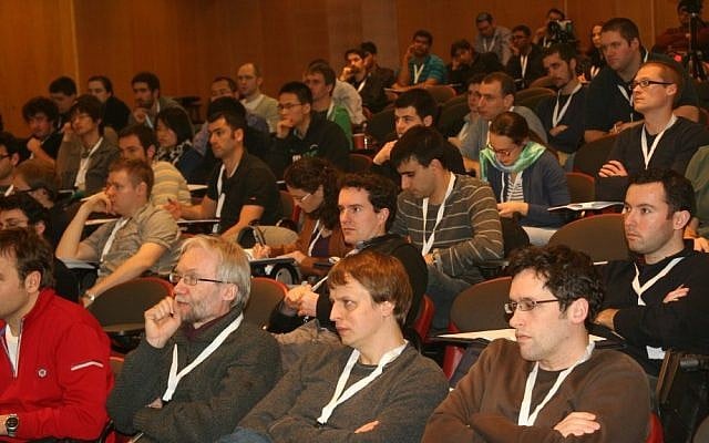Students attend the Winter School on Cryptography at Bar Ilan University (Photo credit: Courtesy) Students attend the Winter School on Cryptography at Bar Ilan University (Photo credit: Courtesy)