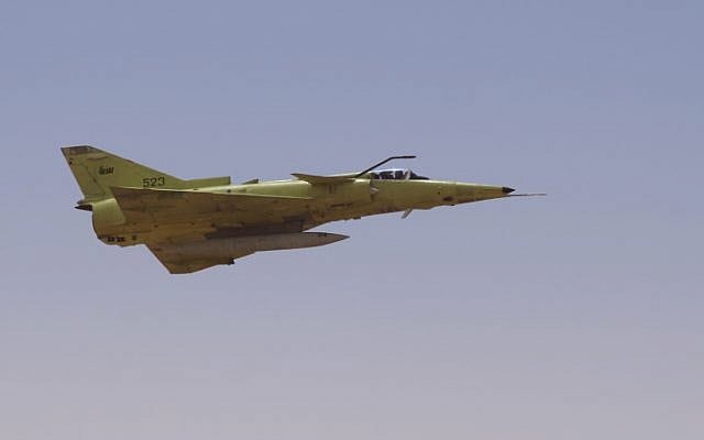 A F-21 Kfir during a Test Flight (photo credit: Ofer Zidon/Flash90)