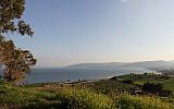 View of the Sea of Galilee (photo credit: Nati Shohat/Flash90)