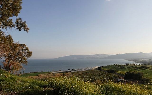 View of the Sea of Galilee (photo credit: Nati Shohat/Flash90)