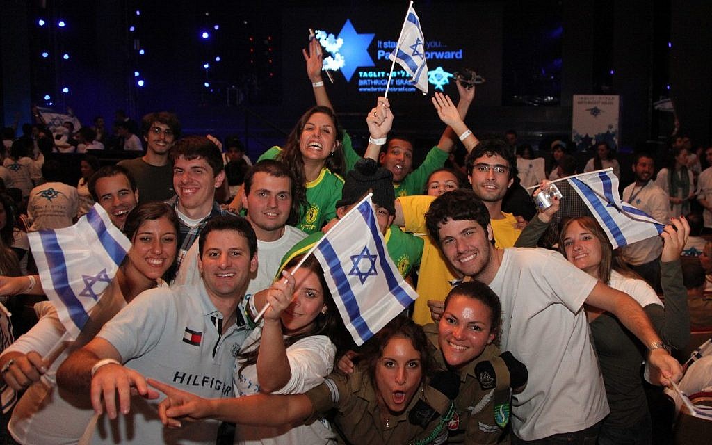 Jews from all over the world, including Israel, at a Birthright event in Jerusalem. (Photo credit: Marc Israel Sellem/Flash90) Jews from all over the world, including Israel, at a Birthright event in Jerusalem. (Photo credit: Marc Israel Sellem/Flash90)