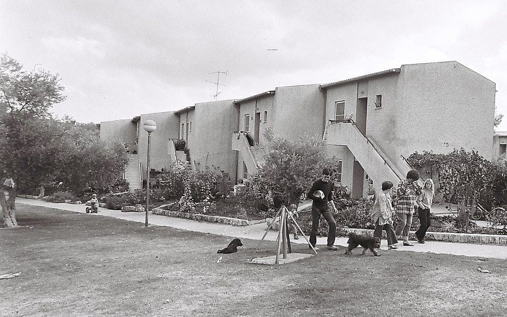 The original collective; Kibbutz Tzuba in 1981 (photo credit: Yossi Zamir/Flash 90)