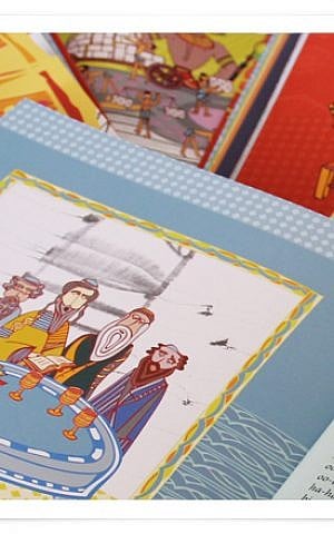 Pages from 'A Happy Passover Haggadah' (Courtesy Monicka Clio Rafaeli)