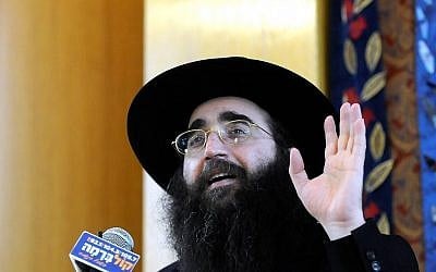 Rabbi Yoshiyahu Pinto (photo credit: Mosdot Shuva Israel/Flash90)