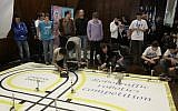 Teams work on their projects at Robotraffic (Photo credit: Courtesy)
