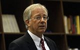 Veteran US diplomat Dennis Ross (Uri Lenz/Flash90)