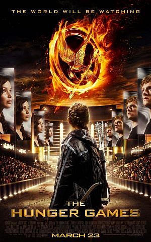 The Hunger Games poster (photo credit: Courtesy)