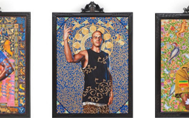 Kehinde Wiley exhibit (photo credit: The Jewish Museum)