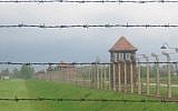 The Auschwitz-Birkenau death camp (Ilan Ben Zion/Times of Israel)