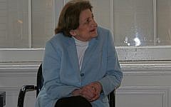 White House press corps doyenne Helen Thomas (photo credit: CC BY-SA rachaelvoorhees, flickr)