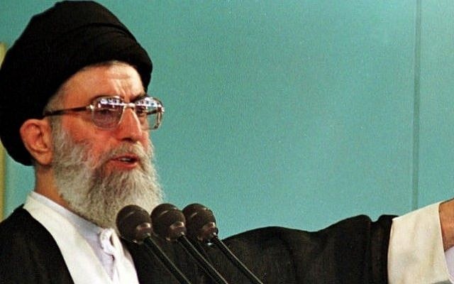 Iran's Supreme Leader Ayatollah Ali Khamenei (photo credit: Kamran Jebreili/AP)