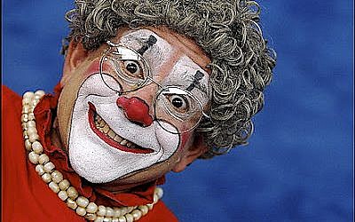 Barry Lubin, aka 'Grandma' (photo credit: Jointmedia News Service)