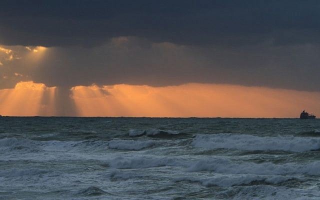The Mediterranean Sea. (photo credit: Tsafrir Abayov/Flash90)