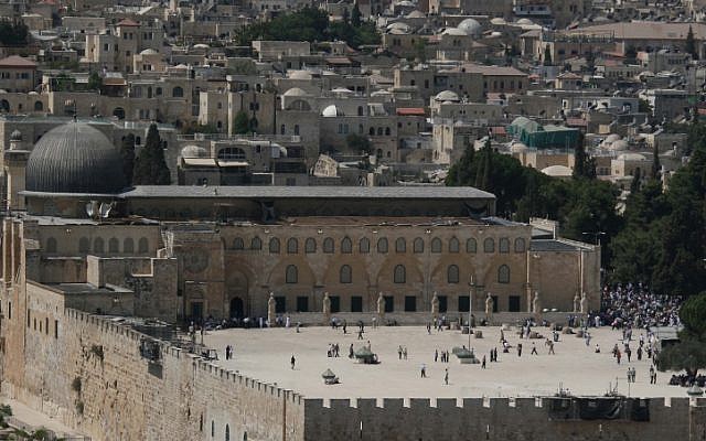 Al-Aqsa Mosque on Jerusalem's Temple Mount (photo credit: Anna Kaplan/Flash90) Al-Aqsa Mosque on Jerusalem's Temple Mount (photo credit: Anna Kaplan/Flash90)