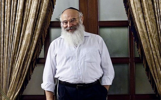 Tovia Luskin of Givot Olam (Photo credit: Abir Sultan/FLASH90)