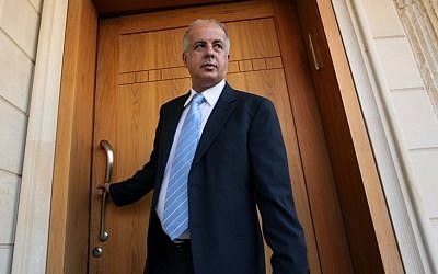 Israel Football Association chairman Avi Luzon. (photo credit: Moshe Shai/Flash90)