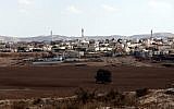 Illustrative: The Bedouin town of Rahat in the northern Negev. (Yossi Zamir/Flash90)