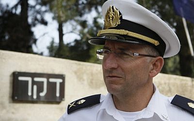 IDF Naval commander Maj. Gen. Ram Rothberg (photo credit: Uri Lenz/Flash90)