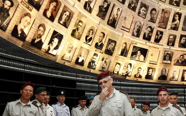 IDF officers at Yad Vashem on Monday (photo credit: Miriam Alster/Flash90) IDF officers at Yad Vashem on Monday (photo credit: Miriam Alster/Flash90)