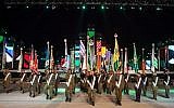 The final rehersal for the Independence Day Ceremony at Mount Herzl. (photo credit: Noam Moskowitz/Flash 90)