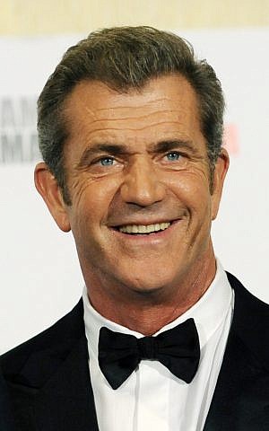 Mel Gibson in a 2011 file photo. The future of a film about the ancient Jewish warrior Judah Maccabee, is uncertain after a disagreement between producer Gibson and screenwriter Joe Eszterhas. (photo credit: AP Photo/Chris Pizzello, File)