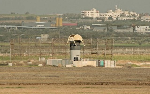 Gaza border (photo credit: IDF Spokesperson's website)
