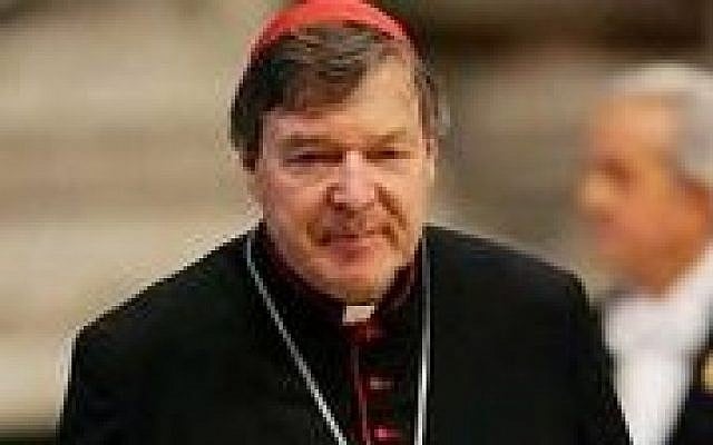 Australian Cardinal George Pell (photo credit: public domain, Wikimedia Commons) Australian Cardinal George Pell (photo credit: public domain, Wikimedia Commons)