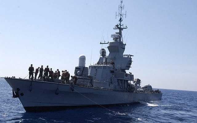 An IDF missile boat (photo credit: Abir Sultan/Flash90)