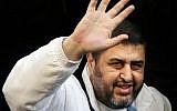 Disqualified Muslim Brotherhood candidate Khairat Shater (photo credit: AP/Amr Nabil)