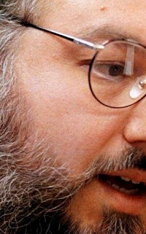 Jonathan Pollard speaks during an interview at the Federal Correction Institution in Butner, N.C, in May 1998. (photo credit: AP/ Karl DeBlaker, File)