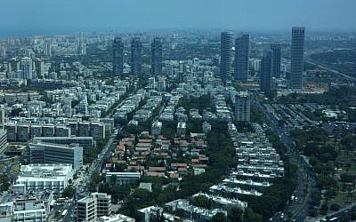 Aerial view of Tel Aviv (photo credit: Kobi Gideon/Flash90)