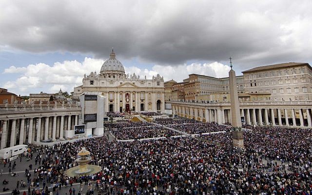 Illustrative photo of the Vatican (photo credit: AP/Pier Paolo Cito)