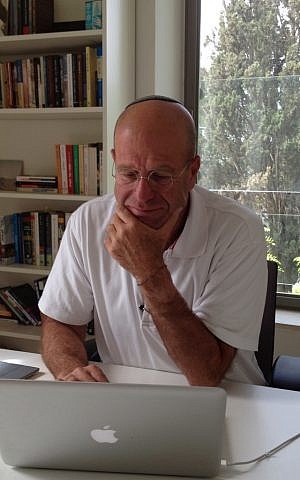 Avraham Burg (photo credit: Raphael Ahren/The Times of Israel) Avraham Burg (photo credit: Raphael Ahren/The Times of Israel)