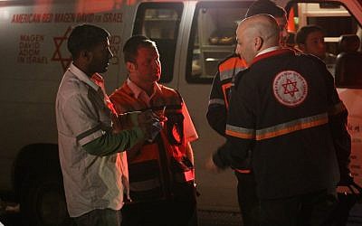 A Magen David Adom emergency medical service ambulance (illustrative photo: Nati Shohat/Flash90)