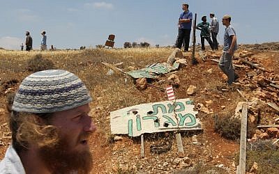 The Ramat Migron outpost. (photo credit: Nati Shohat/Flash90)