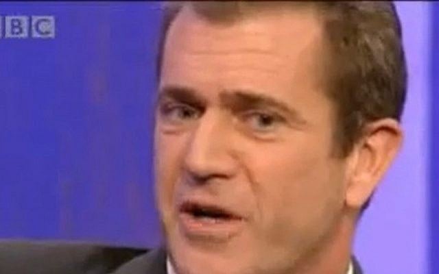 Mel Gibson (screen shot from BBC/YouTube)