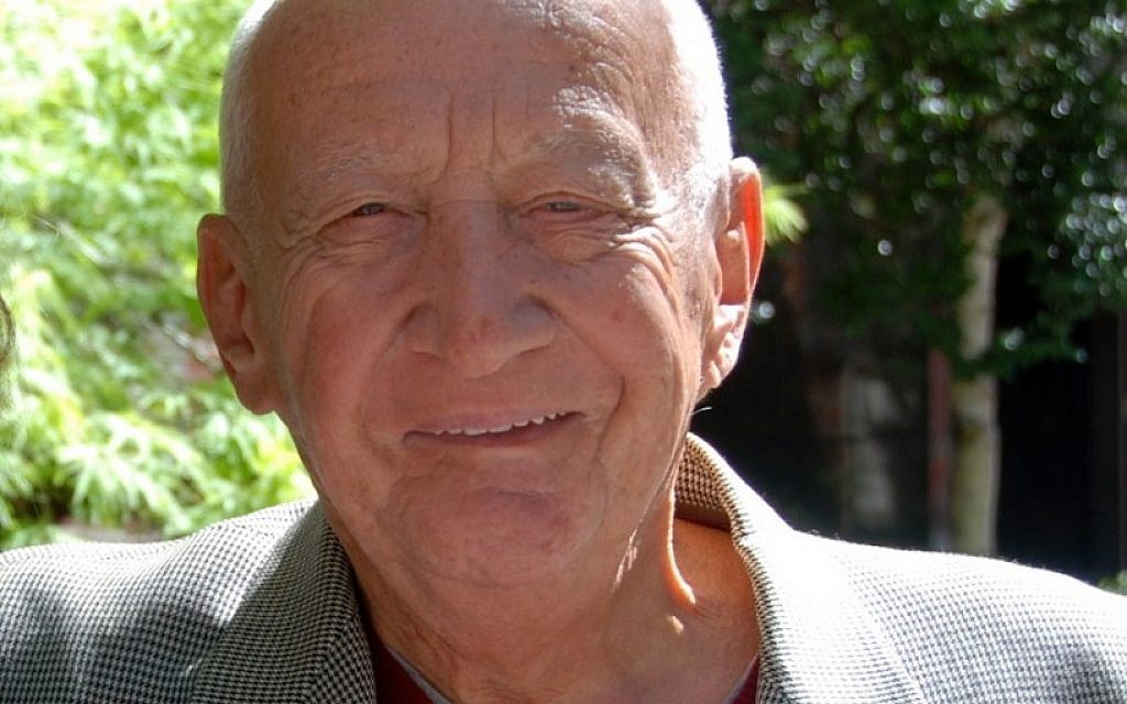 Holocaust survivor Leslie Schwartz. (photo credit: Maxine Dovere/Joint Media News)